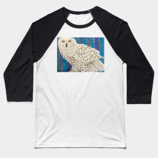 Snow owl Baseball T-Shirt